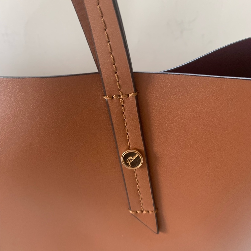 J. Crew Devon bonded leather tote - Picture 5 of 7